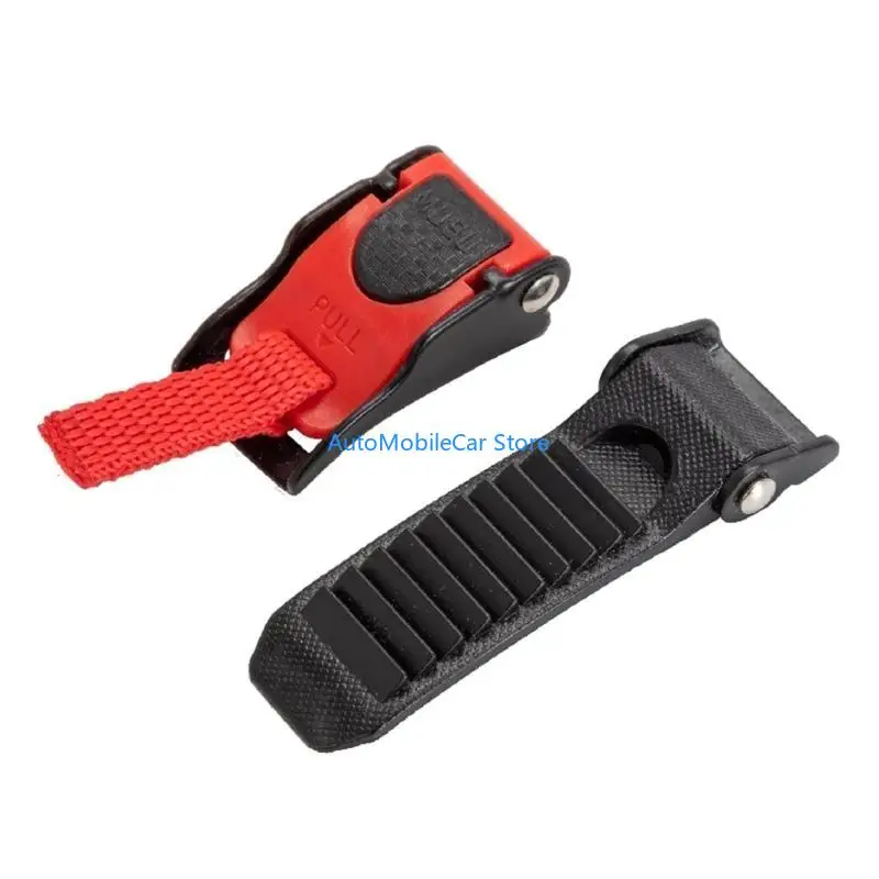 

G8TE Helmet Safety Quick-release Buckle 10 Gear Chin Strap Buckle for Most Helmets