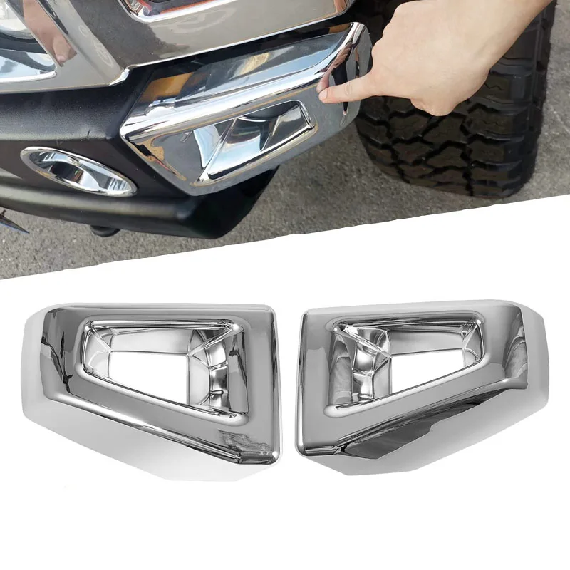 

Automotive Front Bumper End Corner Bezels Covers Molding Chrome ABS Trim Plated Fit for Hummer H2 2003-2009 SUV SUT (Pair)