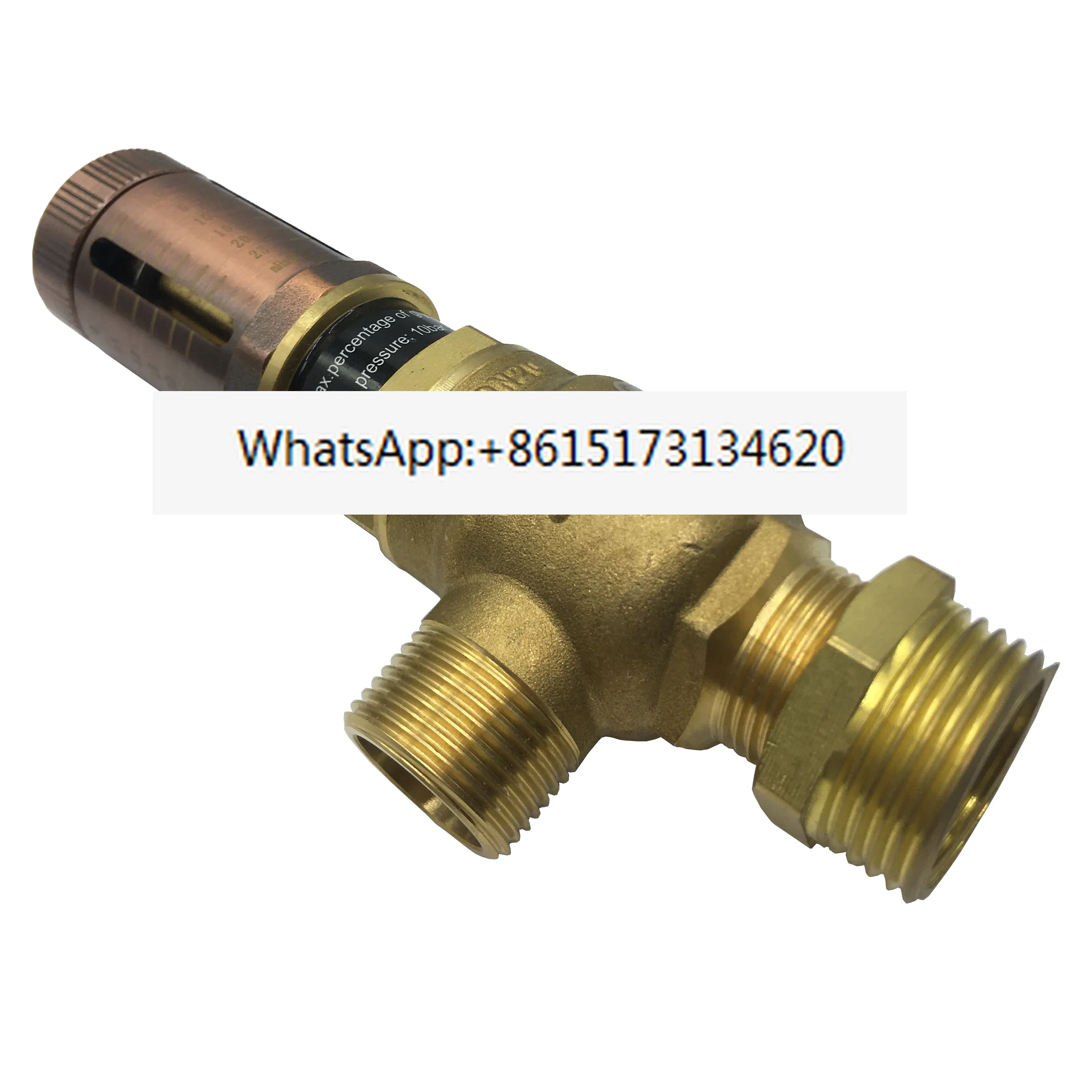 Male thread DN20 DPBVs is  a 2-way, self contained proportional valve with an integral differential pressure adjustment setting