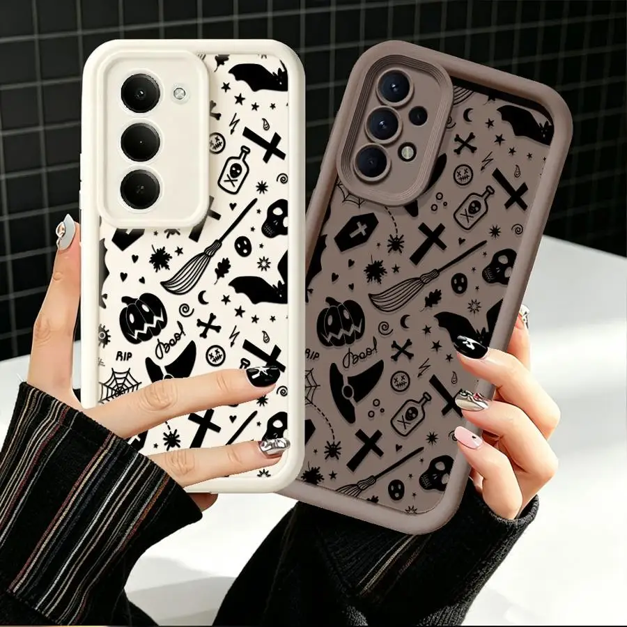Phone Cover Case for Samsung Galaxy A12 A07 A11 A21s A16 A25 A05A73 A13 A30 A35 A17 A14 A22 A50 A52 A06 A36 A15 A24 Halloween