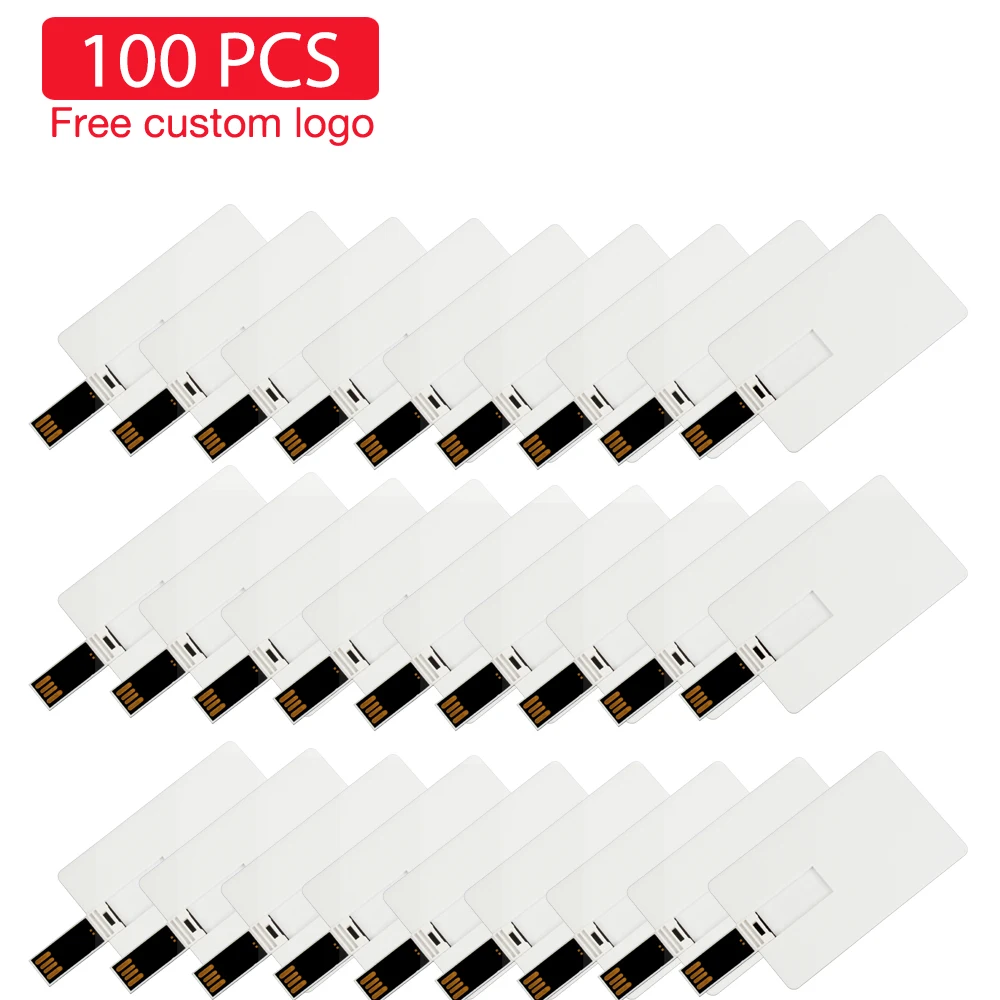 

JASTER Card USB Flash Drives 128GB Custom Logo Memory Stick 64GB White Pen Drive 32GB Black USB Stick 16GB Thin Pendrive 8GB 4GB