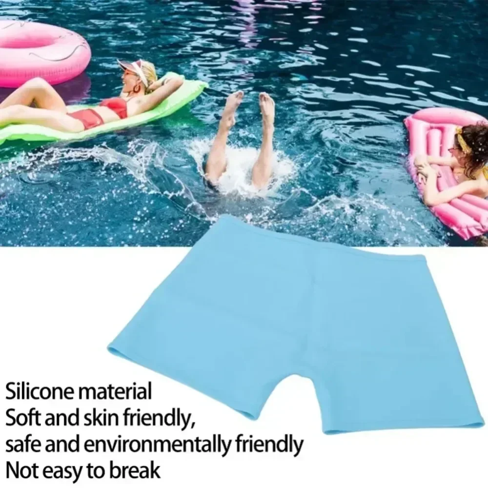 Vodotěsný ženy plavat silikon šortky menstruační leakproof protections voda parky plavání kaluž pláž strany swimsuits rychle suchý