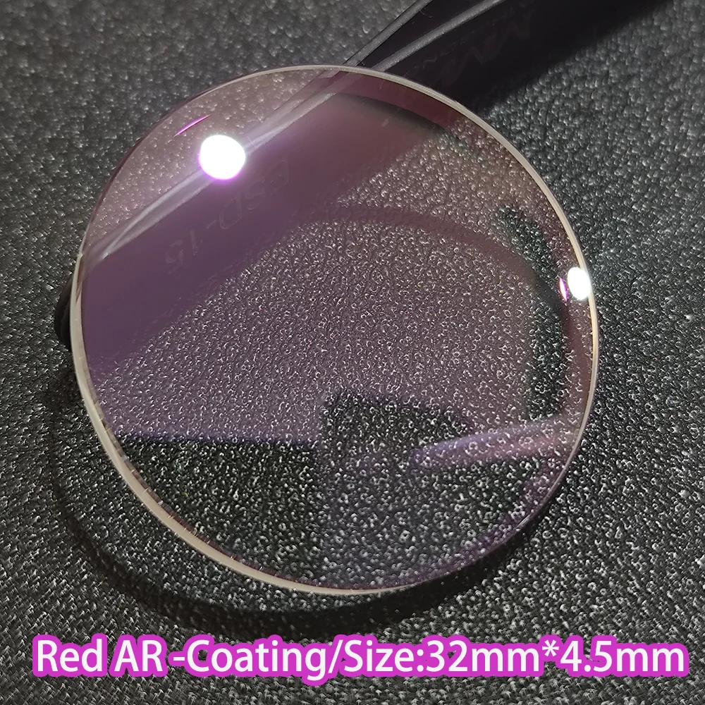 29mm-32mm Domed Flat Sapphire Glass Watch Clear/Red/Blue AR Coating Thickness 2mm-4.5mm Glass Men’s Watches Replace Accessory