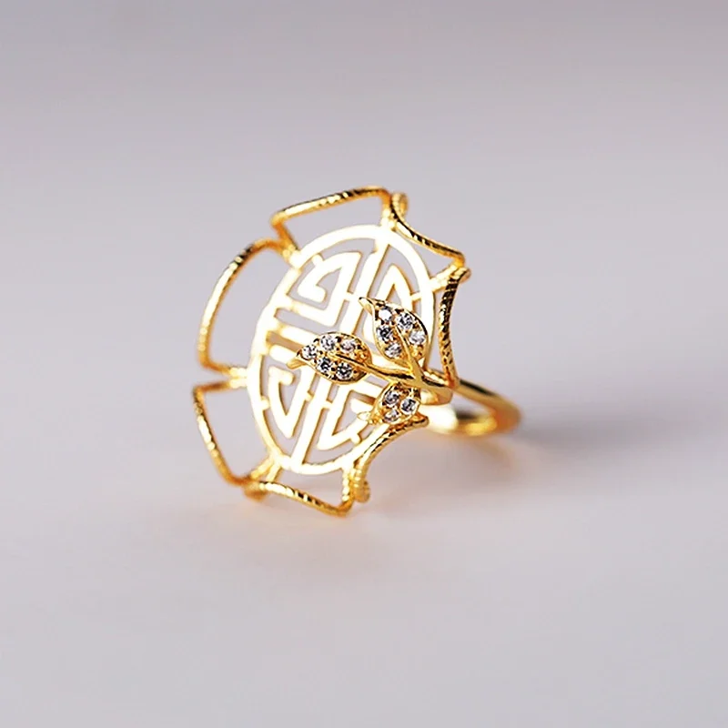 17x24mm Oval Cabochon Semi Mount Ring Engagement Wedding Jewelry Sterling Silver 925 Adjustable Ring Setting CZ