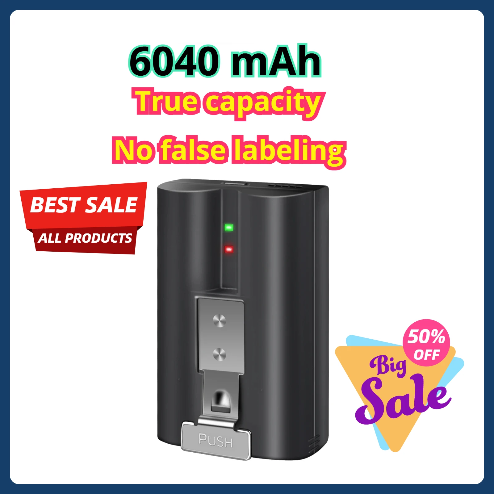 

For Ring-Video V4 Compatible with Ring Video Doorbell 3.65V 6040mAh Li-ion Battery