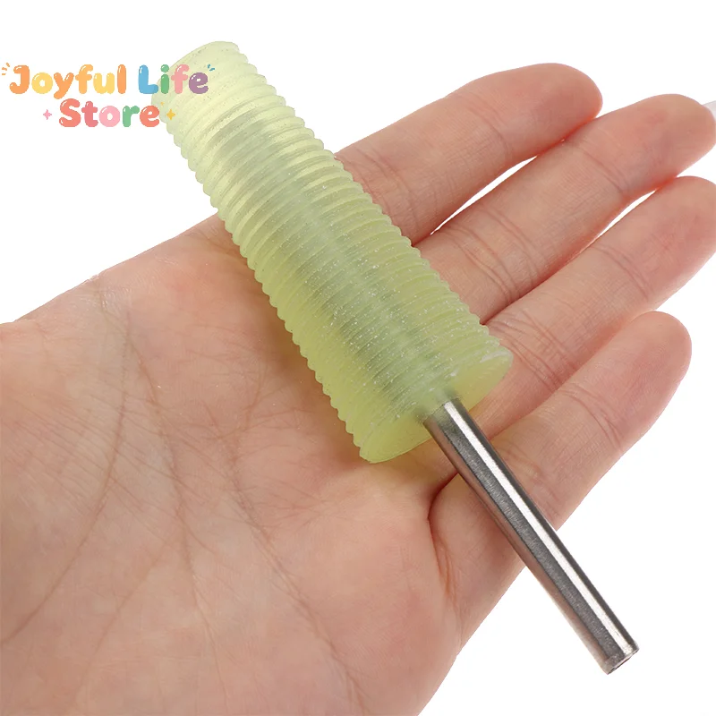 Silicone Mandrel Inner Outside Holder Agate Jade Ring Fixed Rod Polishing Tools Grinding Conical Sleeve Fixing Tool