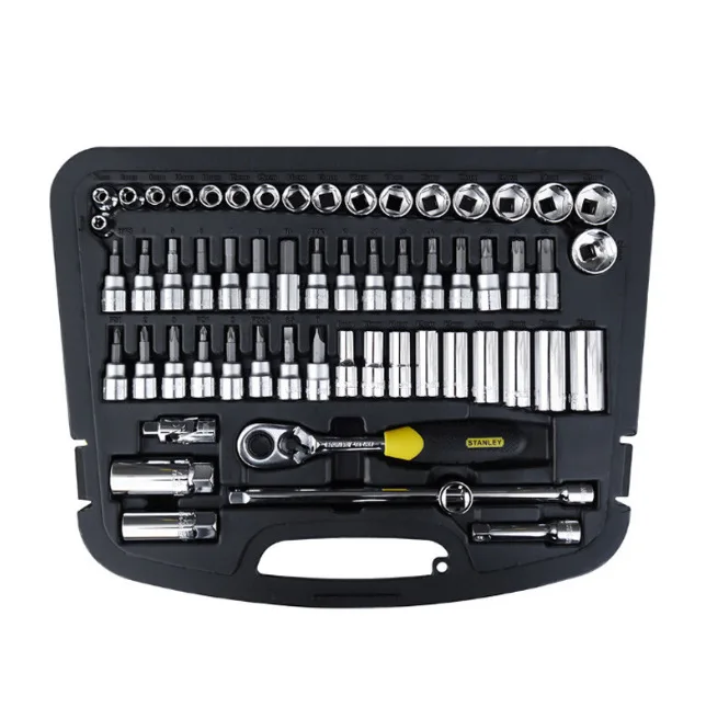 For 58-Piece 10MM Series Metric Socket Tool Set 3/8