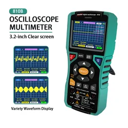 WinAPEX Portable Oscilloscope 10MHz 50MSa/s AC DC Voltmeter Ammeter 9999 Counts Smart Multimeter 400V Anti-burn Oscilloscope