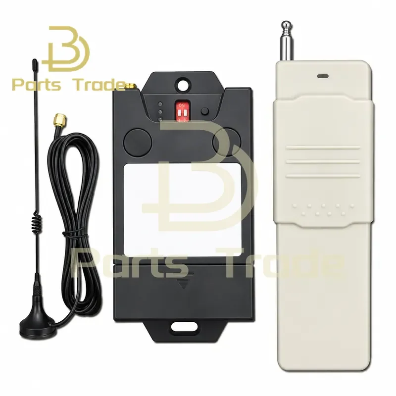 for 3000m High Power Manual Remote Control Integrated Wireless Switch Water Pump Socket Light Controller