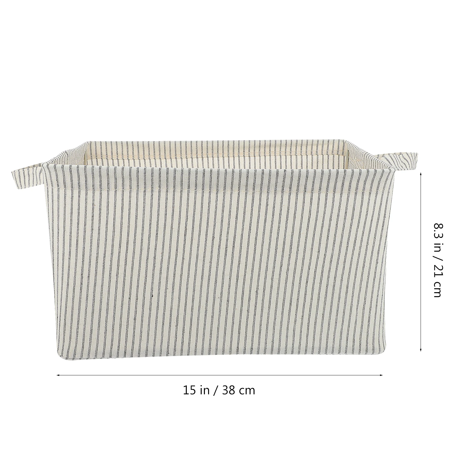 

Collapsible Storage Box Small Basket Bin ganizing Clothes Bins Foldable Container Cotton Linen Iron Materials Safe Gentle Strong