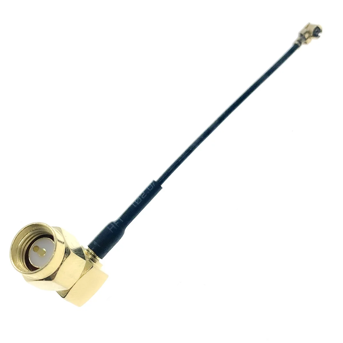 Cable SMA male Right Angle to uFL/u.FL/IPX/IPEX-1 RF 1.13MM IPX RF Coaxial Pigtail 3G Antenna Extension Coax Cable