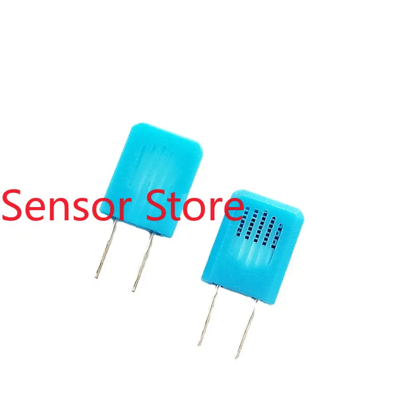 5PCS Humidity Sensor  Sensitive Resistor  Probe (with Housing) HR202 8 Black Lines Blue Housing