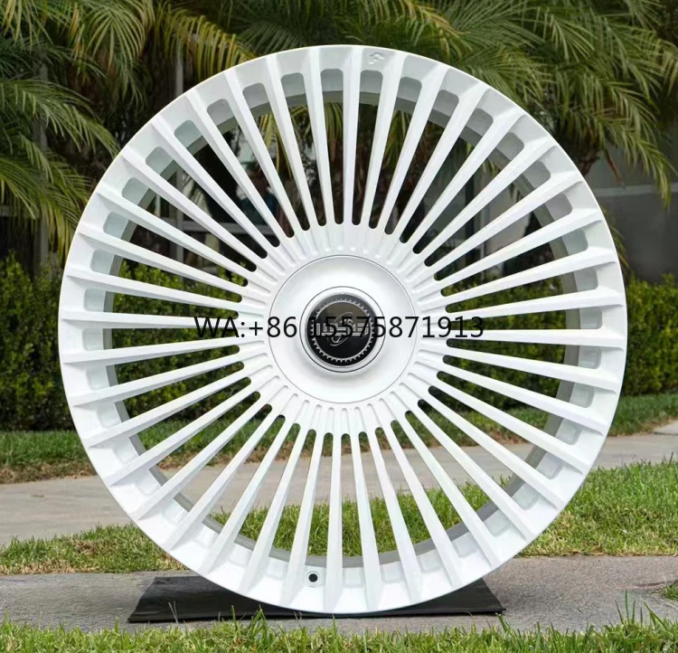 

MK 20 21 22-inch forged rims for Rolls-Royce Phantom Ghost Wraith Cullinan High quality custom white forged wheels