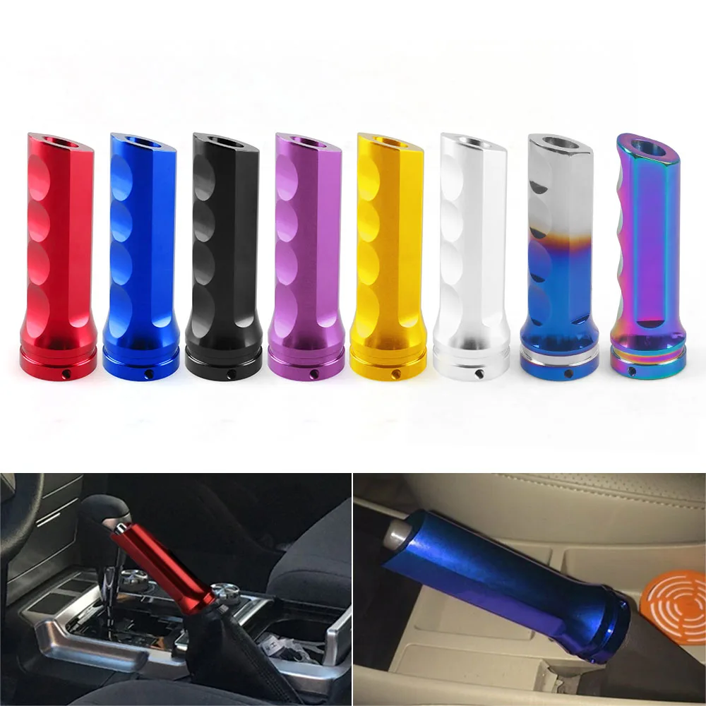 1PCS Auto Car Handle Hand Brake Sleeve Anti-slip Decoration Handbrake Handle Hand Protector Cover