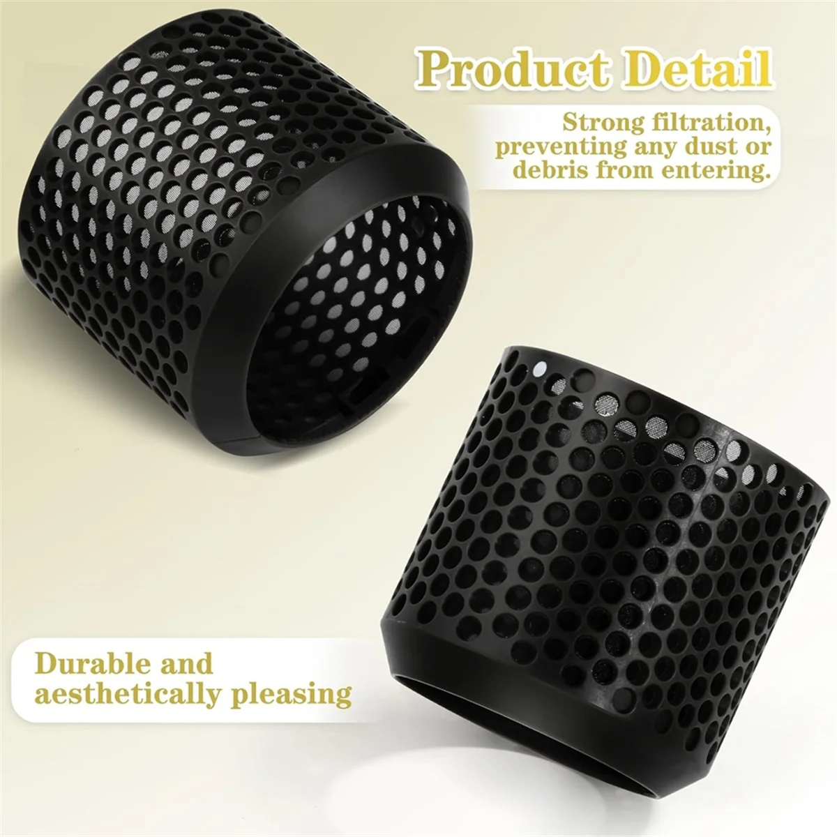 New Magnetic Outer Filter Cage Cover for Dyson Airwrap HS01/HS05 Durable Replacement Attachment Hair Styler Filter