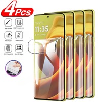 4Pcs Hydrogel Film For Motorola G85 G84 G14 G72 G82 G45 G55 G35 G75 Moto Edge 40 50 Fusion 30 Neo Pro X50Ultra Screen Protector