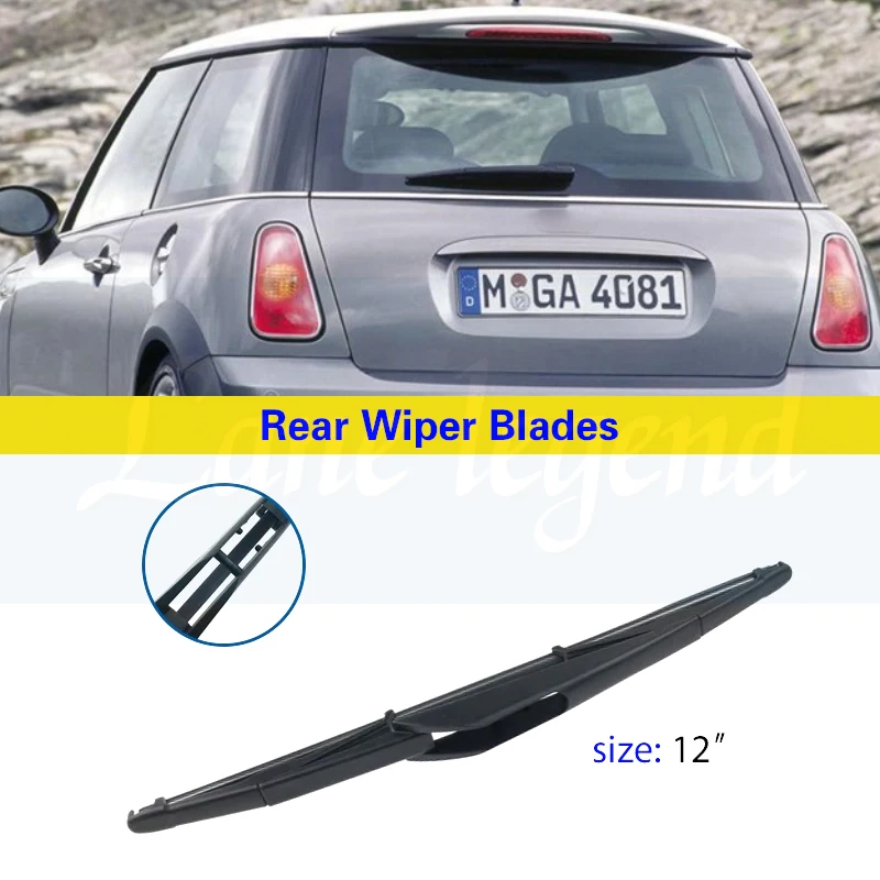 Wiper Front Rear Wiper Blades Set Kit For Mini Cooper S One D Hatch R50 R53 2001 2002 2003 Windshield Windscreen Rear Window
