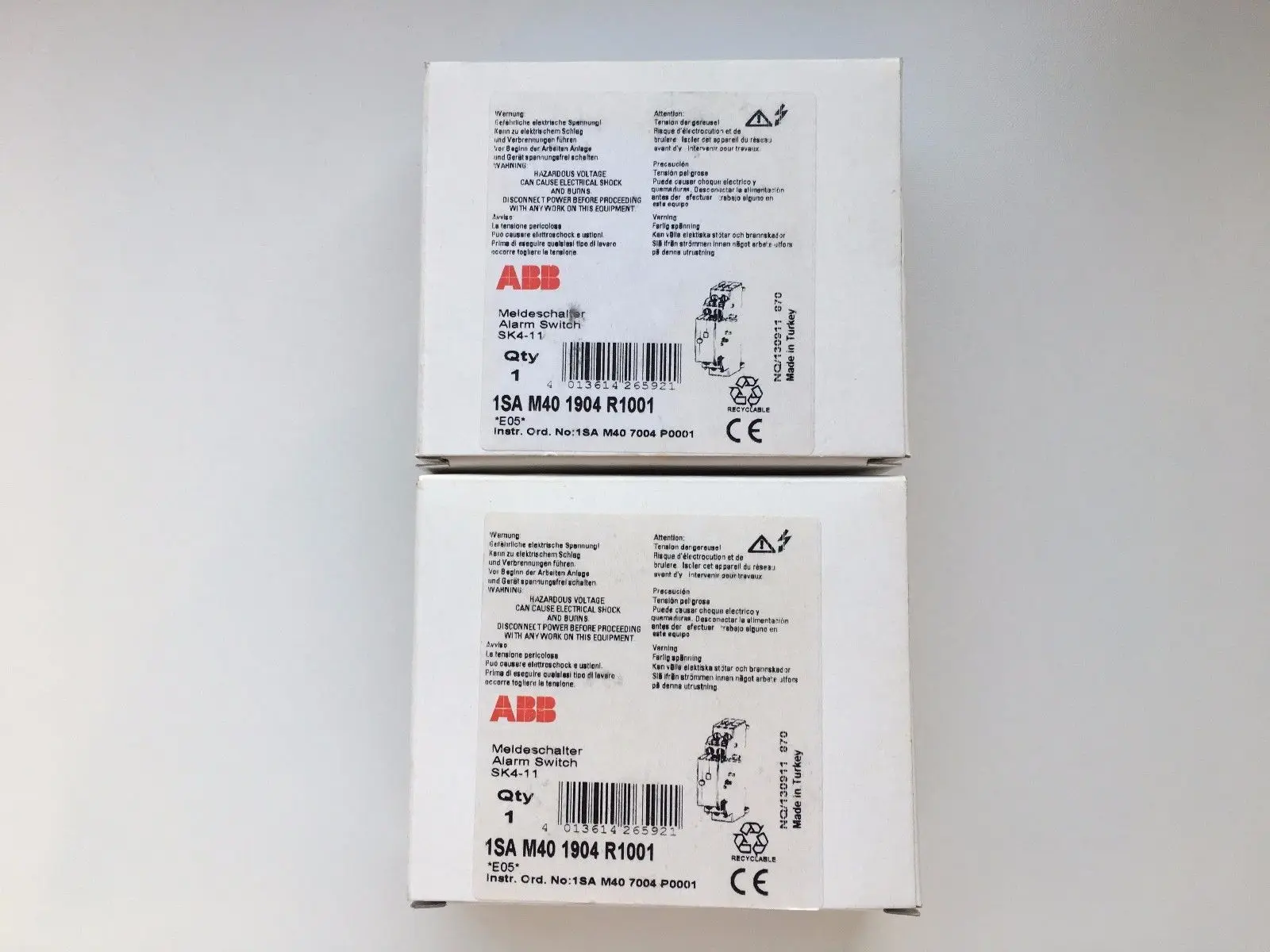 

[Новый оригинальный и оригинальный] ABB Motor принадлежности для стартера, SK4-11