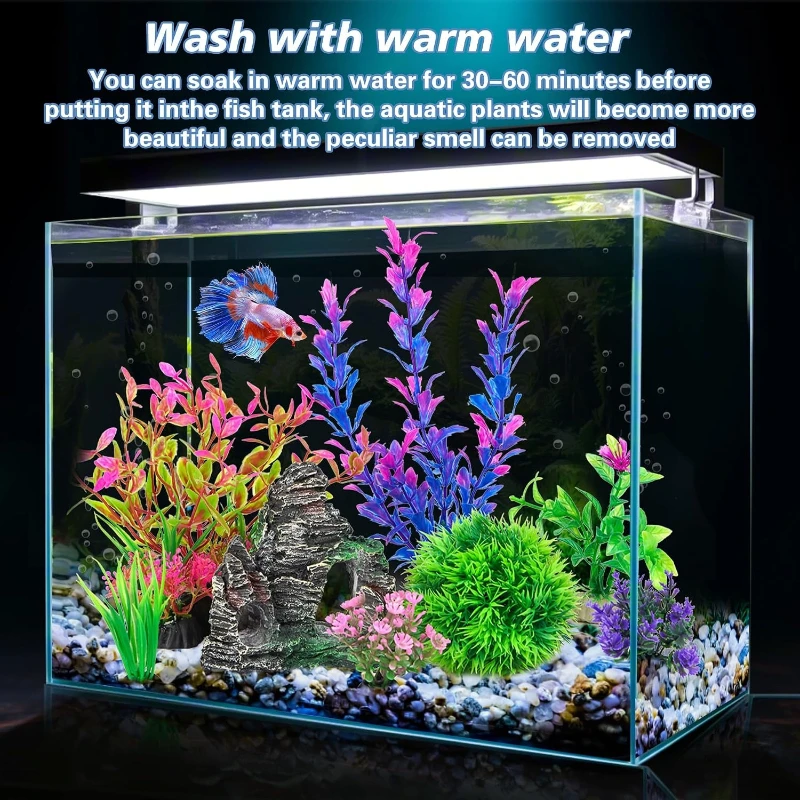 Aquarium Artificial Plants Roc - Planted Aquarium For Goldfish ulasan dan harga