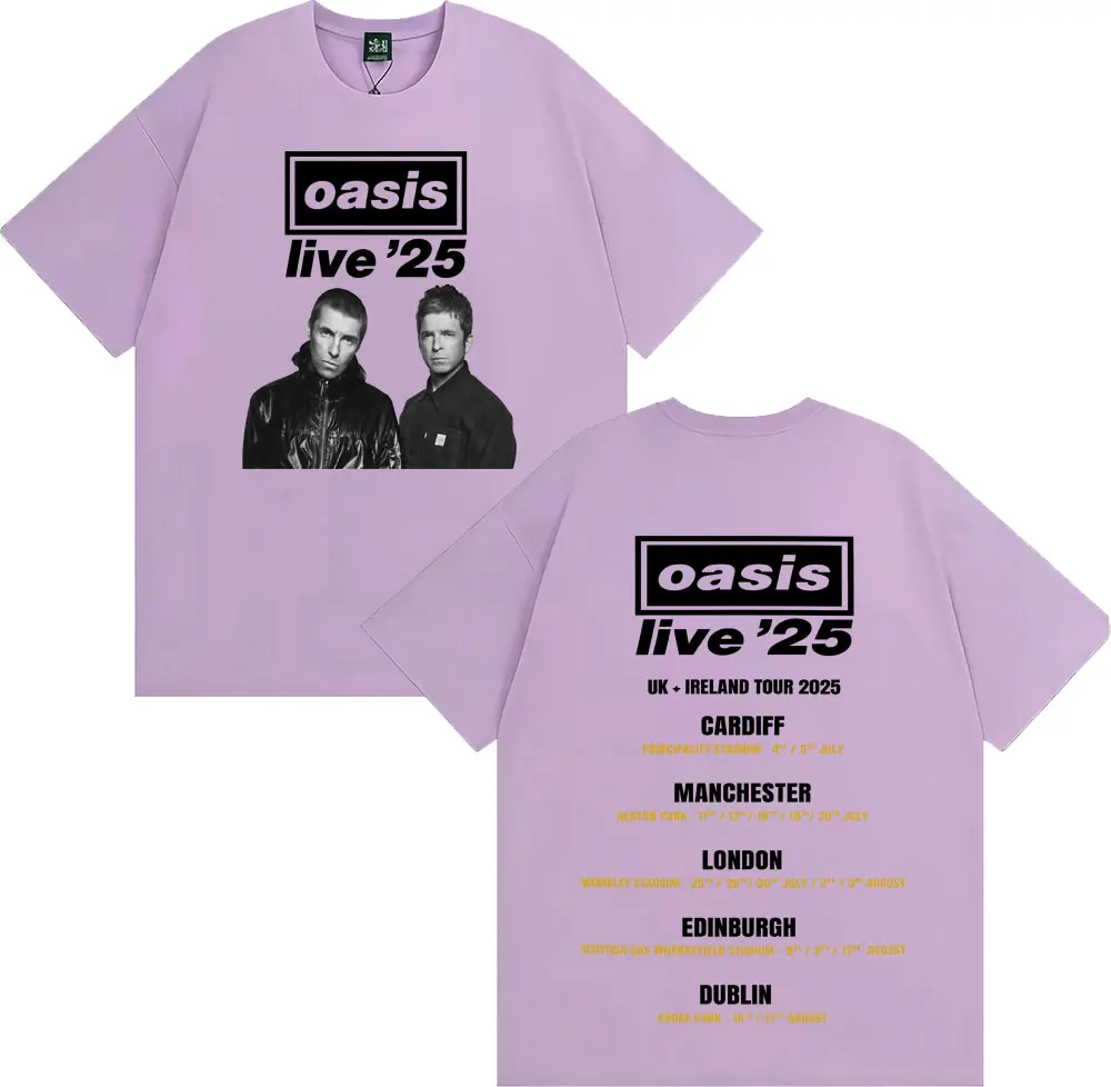 新品未開封 oasis live'25 Tシャツ Photo UKデザイン XL 🔥第一弾🔥 「Tシャツ Photo 【UKデザイン】」 「Tシャツ Logo 【UK