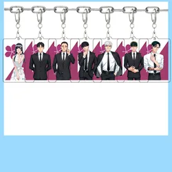Anime 6CM Somei Yoshino Yakuza Fiancé: Raise Wa Tanin Ga Ii Action Acrylic Key Chain Backpack Pendant  Gifts for Fans keychain