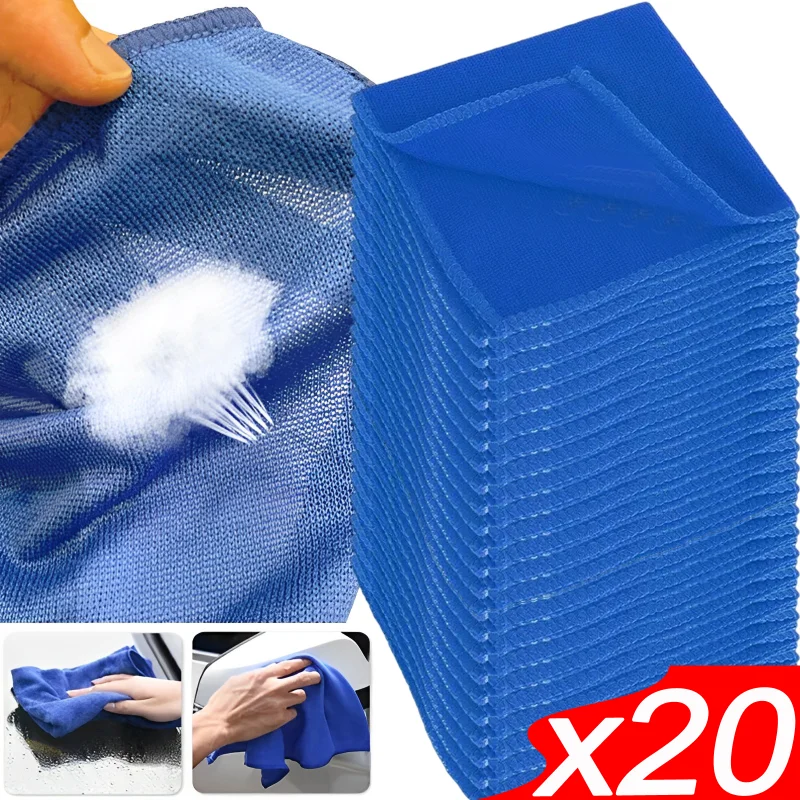 

Microfiber Towels for Car Cleaning Soft Fast Drying Auto Detailing Polishing Cloth Household Car Care Hemming Towel Duster Rags