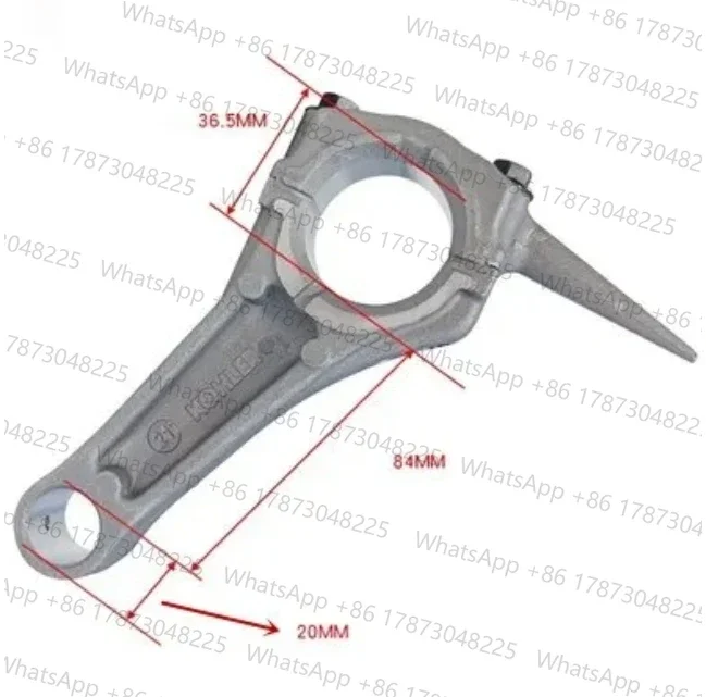 Biela de conexión original CH440 genuina para motor Kohler Command Pro CH-440 de 4 tiempos y 14 HP, 429 CC, repuesto de biela.