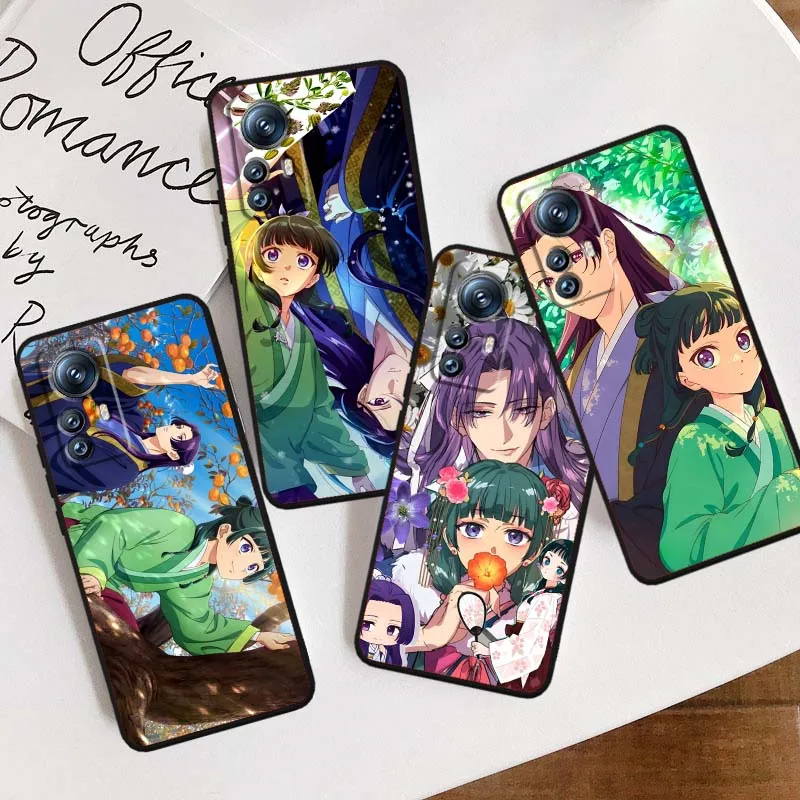 

Apothecary Diaries Couple For Xiaomi Mi 15 14 13 13T 12 12T 12S 11 11i 11T Pro Ultra Lite 5G Black Soft Cover Phone Case