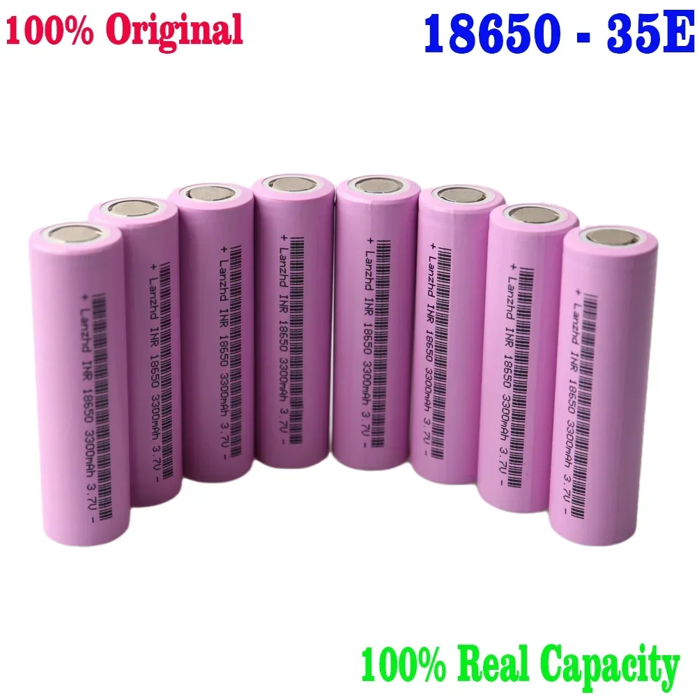 

For Samsung 18650 35E Batteries 3.7V Lithium 20A Current 5C Li ion 18650 For Battery Pack Scooter Flashlight energy storage