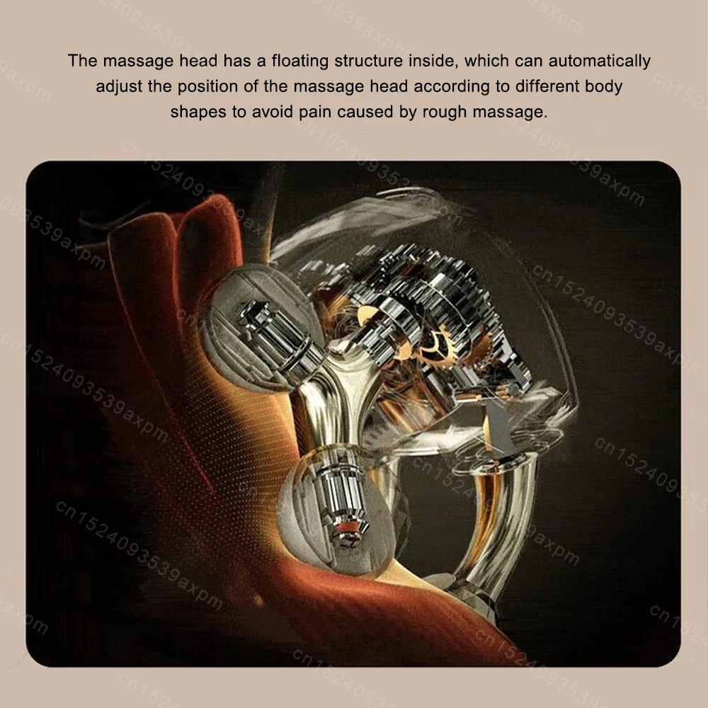 

Customizable Shoulder Massager Instrument Infrared Heating Deep Tissue Shiatsu Electric Back Massagers Kneading Muscles