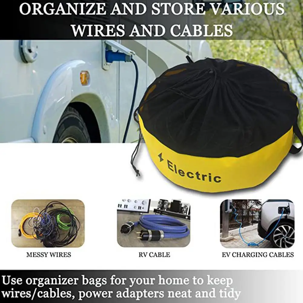 Storage Bag Storage Pouch Rv Sewer Hose Storage Rv Garden Drawstring Bag Bags Organize Bag Hose Hose Hose Sundries S3A8