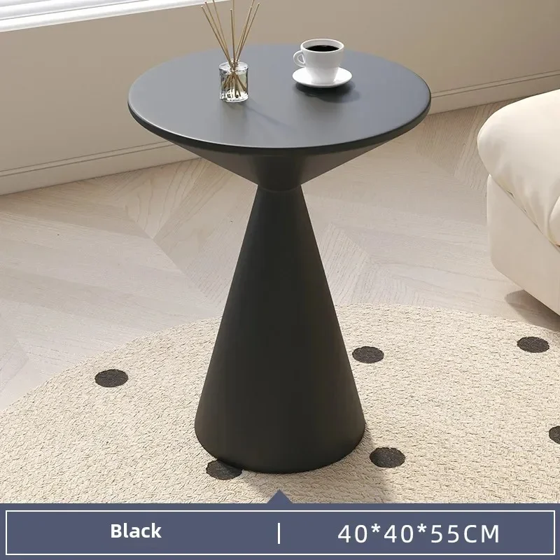 Round Coffee Table Home Living Room Side Table Small Sofa Sideboard Bedroom Hotel Corner Table Modern Living Room Decor