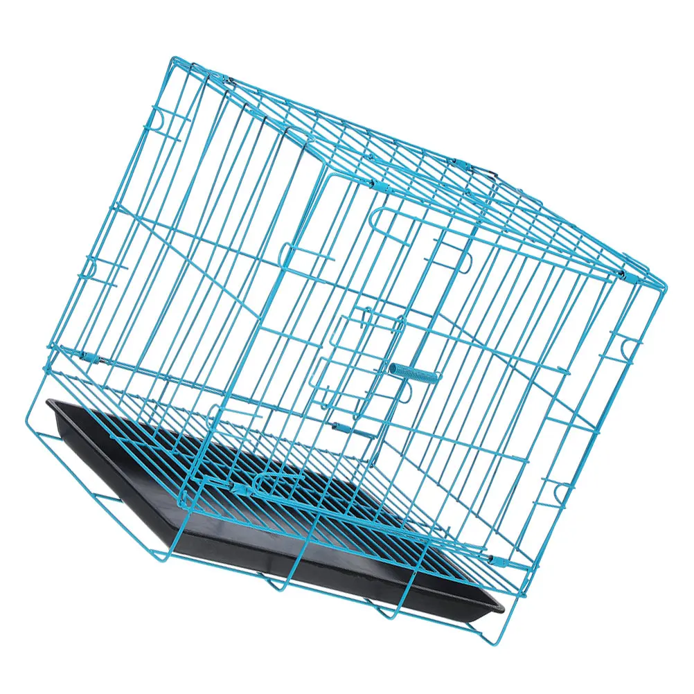 

Large Pet Cage Cat Carrier Cages Indoor Doggy Small Travel Flight Suitable Outdoor Activities Secure Play Durable
