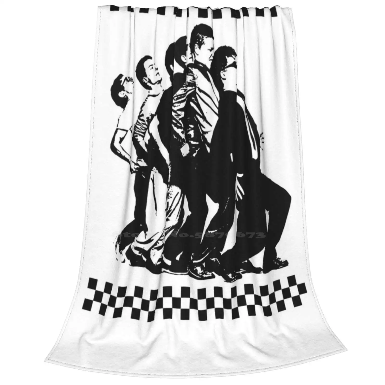 Madness New Print Novelty Fashion Soft Warm Blanket Pop Art Reggae Ska Rocksteady The Specials Dub Skinhead