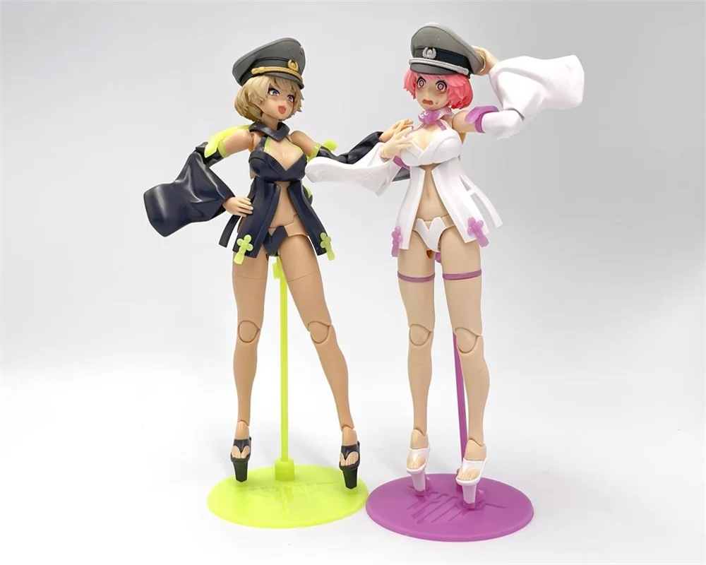 SH MU086A 1/12 Perangkat Dewi Tentara Topi ASRA Gaya Rambut Bagian Logam Mainan Model Kualitas Tinggi Tersedia