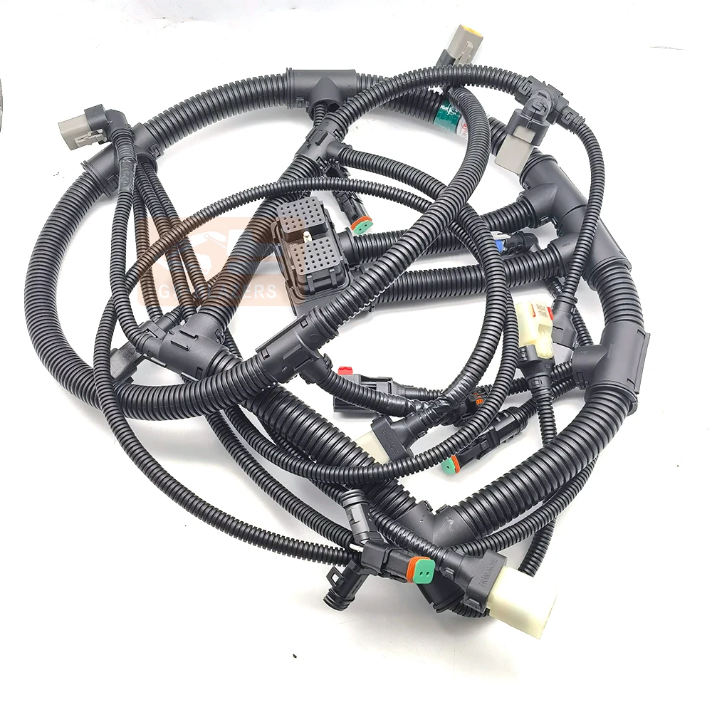 Excavator wire harness 6745-81-9220 SAA6D114E Engine Wiring Harness 6745819220 for PC300LL-7 PC350LL-7