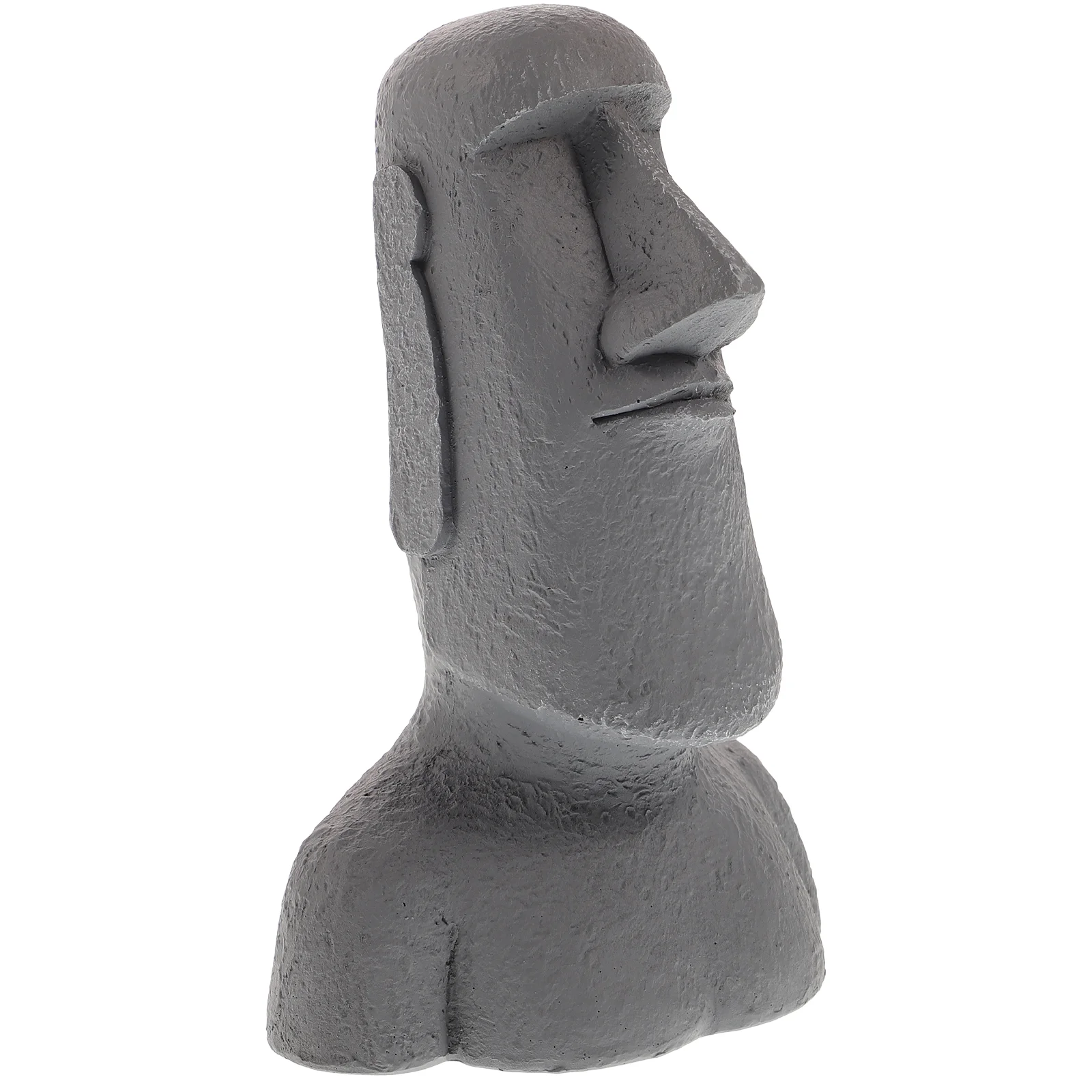 

Stone Statue Resin Decor Moai Craft Creative Desktop Living Room Figurines Small Adorn Home Decoration