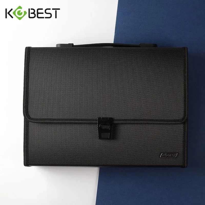 Kobest Large Capacity Accordion File Folder 26 Grids For Students High School Exams Office Documents Easy Carry