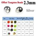 2.3mm 20 piezas plateadas