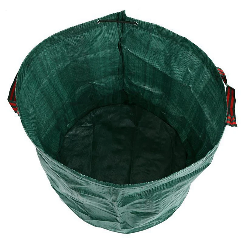 

3X 270L Garden Waste Bag Large Strong Waterproof Heavy Duty Reusable Foldable Rubbish Grass Sack