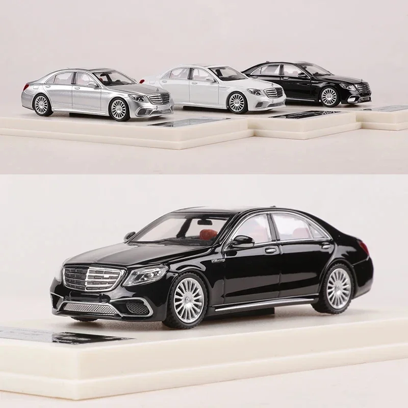 

TIME MICRO Fine Works 1:64 AMG S65 Alloy Model Car Limited Edition Collection Gift