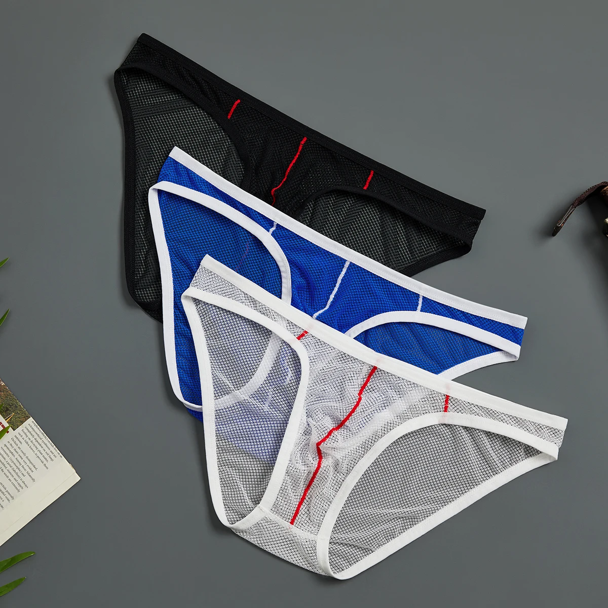 mens sexy underwear briefs gay sexy underwear Comfortable and breathable U-capsule design mens underwear GT403