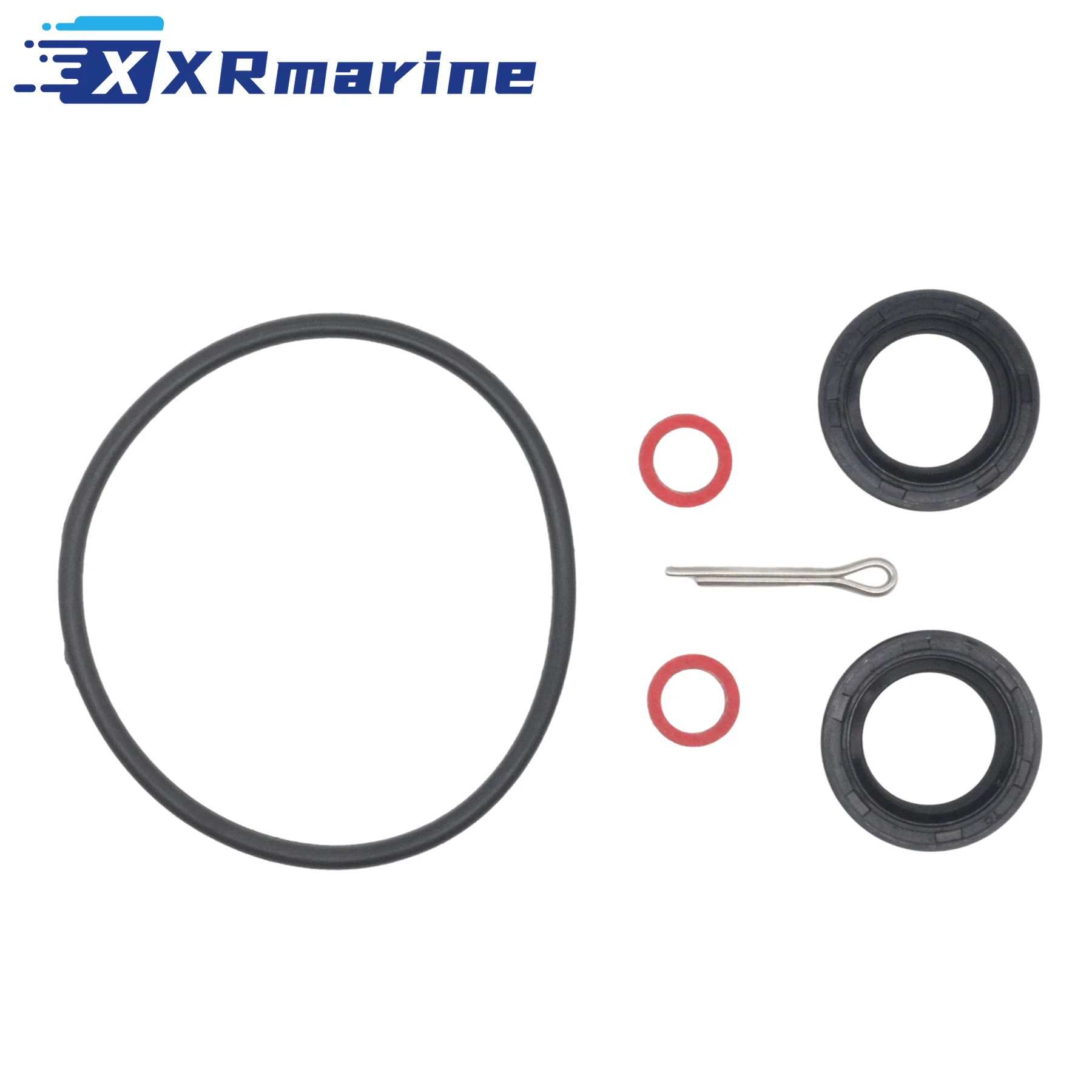 Lower Unit Seal Kit with Prop Shaft Oil Seal O-Ring Gasket for Tohatsu Outboard Engine Models 3AC601110 332601030