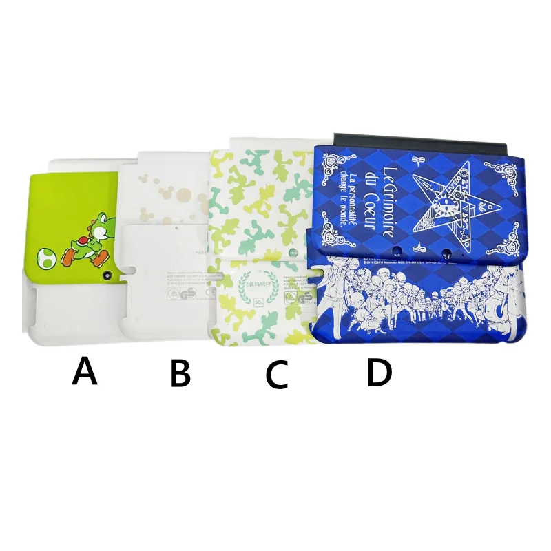 Top Bottom Game Protective Case For 3DSXL 3DS XL Console AE Plate Housing Replacement Shell For 3DSXL Limited Upper Cover Blue