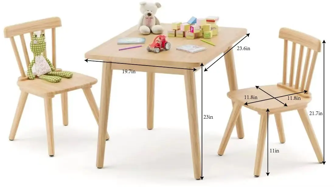 Kids Study Desk and Seat Set,Height Adjustable Toddler Table and Chair Set Kids Furniture Graffiti Desktop Kids Table Chairs Set