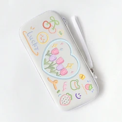 Tulip Flower Storage Bag for Nintendo Switch Waterproof Hard Shell NS Console Nintend Switch Game Accessories Carrying Case
