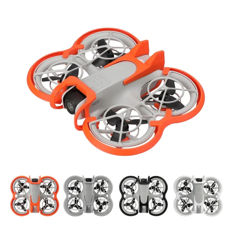 4pcs/Set For DJI Neo Paddle Protector Lens Crashproof DJI Neo Drone Booster Stand Aerodynamic Modification Accessories