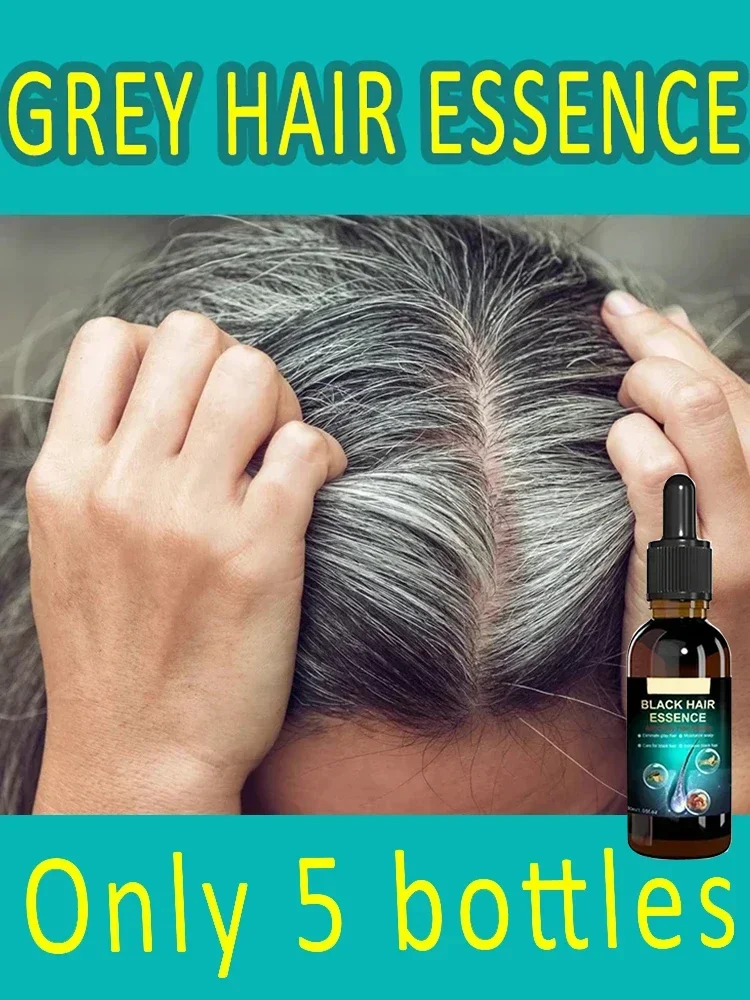 

White Hair Care - Grey hair essence Serum White hairs essence