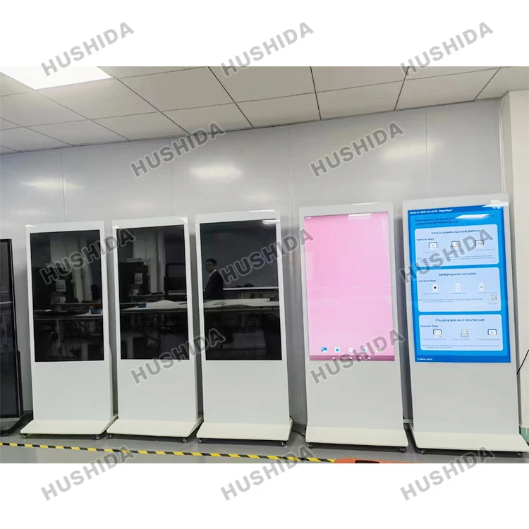 OEM ODM 32 43 55 65 75 Inch Indoor Standing Advertising Screendigital Interactive Kiosk Touch Screen Interactive Monitor