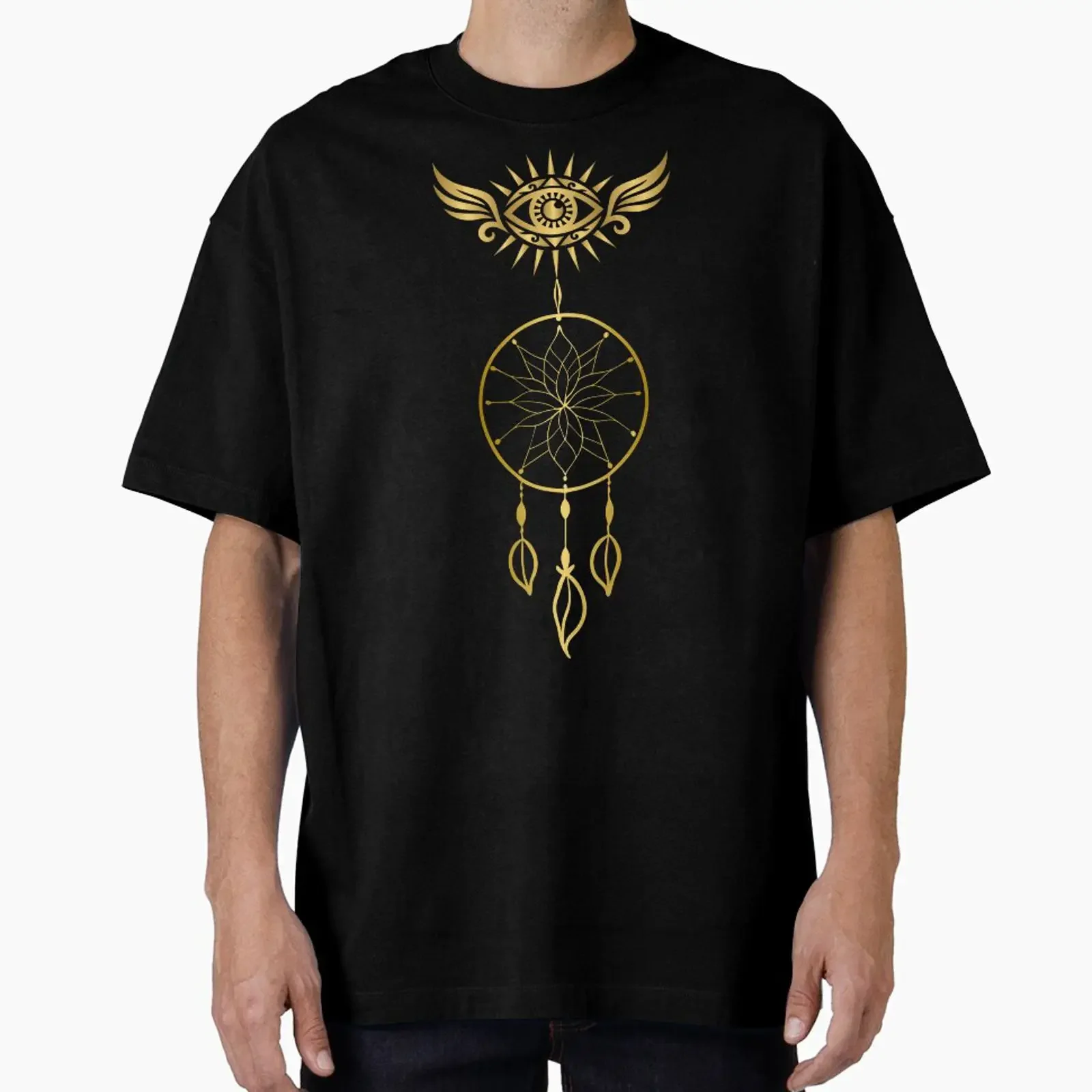 Deam catcher designed and sold by whatthefoxsays vintage Washed Soft Unisex fashion Comfortable Top For Everyday Wear homme